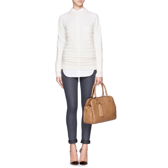 Tory Burch Handbags - Tory Burch Thea Triple Zip Satchel